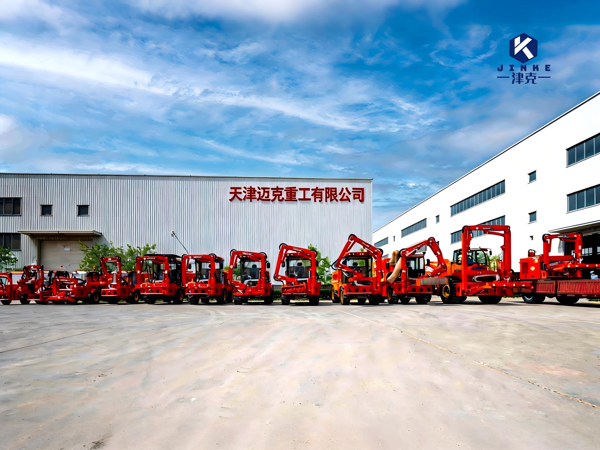 津克品牌修剪机JK系列在迈克重工生产基地实拍